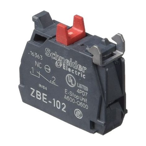 Telemecanique ZBE102 Contact block 600V Harmony XB