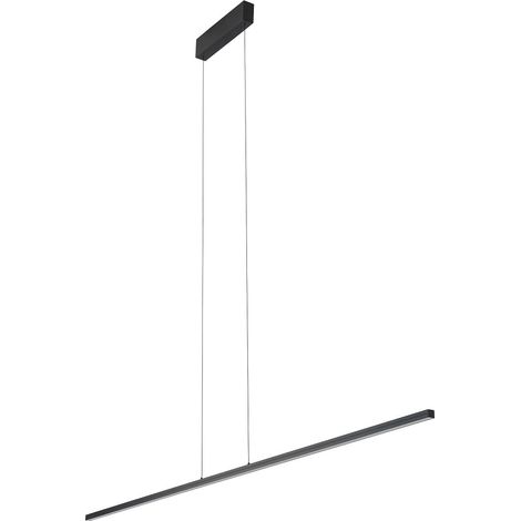 Suspension LED 27W barre noire 180 cm Nowodvorski BAR (1/2)
