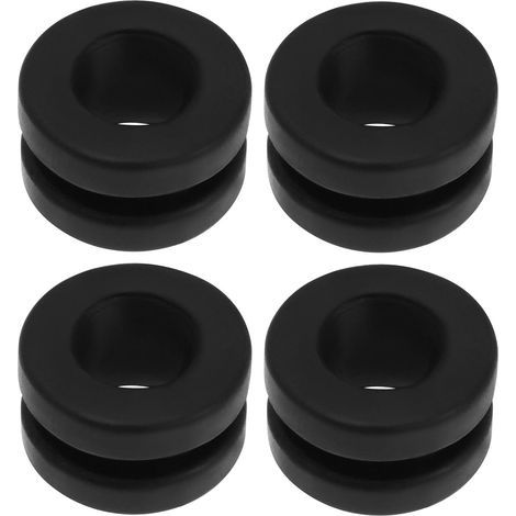 Lot de 4pcs œillets en Caoutchouc pour Boîtier de Filtre à Air de Voiture 9814411880 Pièce de Rechange 1422A4 Compatible avec Citroën Compatible avec Peugeot Noir (1/5)