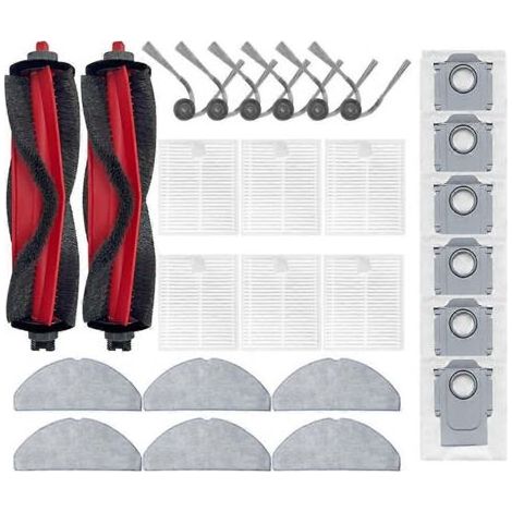 Für Roborock Q7 M5 / Q7 M5+ / Q7 L5 / Q7 L5+ / Q7 TF / Q7 TF+ / Q7B / Q7T+ Plus: Hauptbürstenfilter, Reinigungstuch, Staubbeutel (1/5)