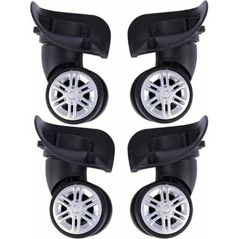 Green Mobility-Roues De Valise De Rechange Pour Bagages Universelle Remplacement De La Roue Roulettes Valise De Voyage Bagages Valise Roue Gauche Et Droite Ensemble D'Accessoires De Réparation 2 Paire (1/5)