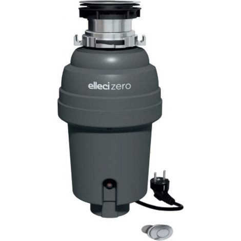Elleci TDZ100GR Serie 100 Dissipatore Tritarifiuti 750 W 1070 ml Air Switch colore Grigio