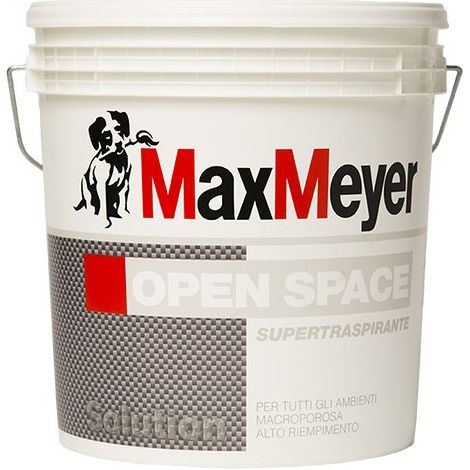 Max meyer open space 5lt pittura bianca traspirante per interni