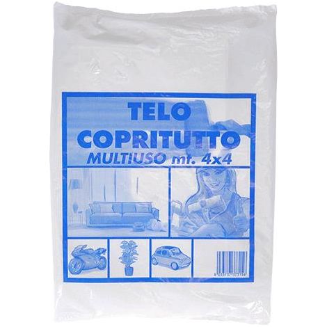 TELO COPRITUTTO MULTIUSO mt 4 x 4 - gr. 730 circa