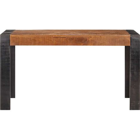Maison Exclusive - Table à manger 140x70x76 cm Bois de manguier brut massif (1/5)