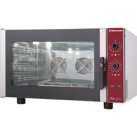 Four à convection électrique 4xGN 1/1 + humidificateur - Diamond (1/3)