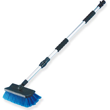 Kit composto da spazzolone con asta telescopica per pulizia