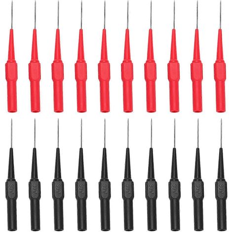 10 Paar 26.010 0,7 mm Isolator-Prüfspitzen-Set mit 4,0 mm Steckverbindung für die Fahrzeugwartung