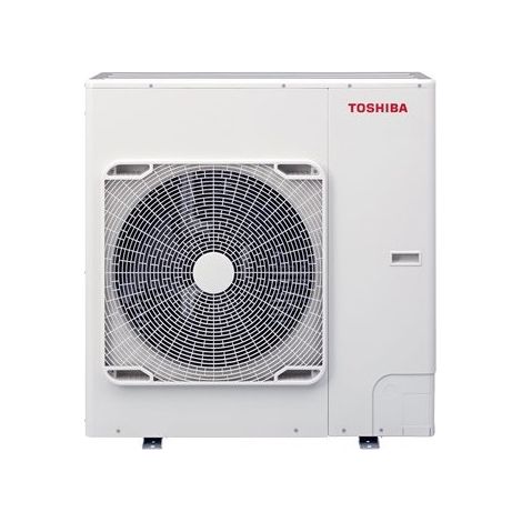 Toshiba – Pompe à chaleur air/eau 11 kW – Classe A+++ – Fonctionnement jusqu'à -25 °C – Température d'eau jusqu'à 65 °C – Compresseur Twin-Rotary