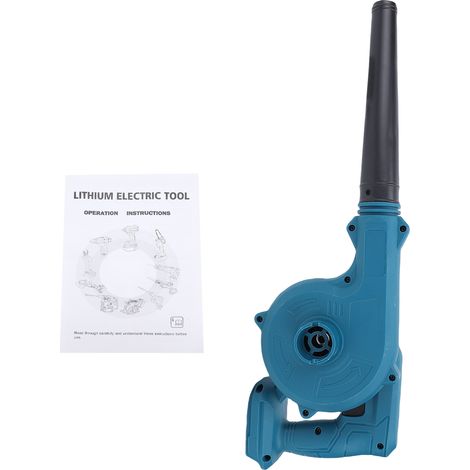 Souffleur aspirateur feuilles vitesse réglable 18000RPM – Double mode poignée ergonomique batterie 18V, jardin (1/5)