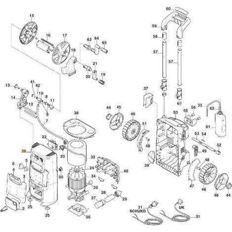 SCOCCA ANTERIORE HPS 550 - 650 ORIGINALE STIGA - 118821052/0