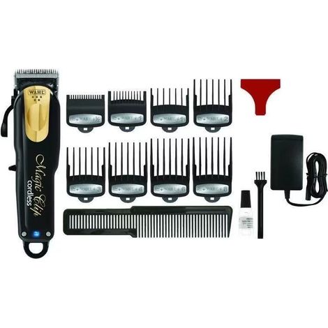 KLVGTIFS PU - Tondeuse à cheveux professionnelle sans fil Wahl, 5 700 tr/min, autonomie de 100 minutes.