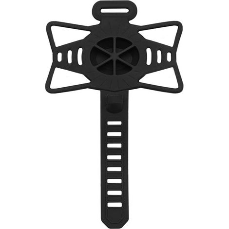 1pièces silicone Support de téléphone pour vélo - Noir (1/5)