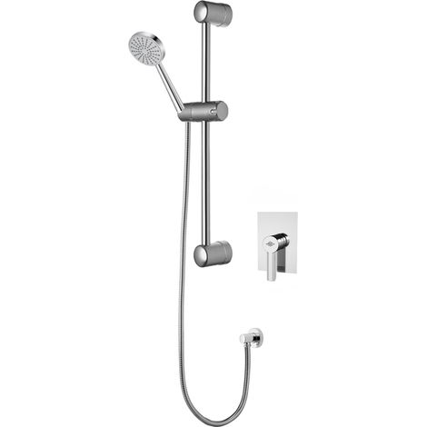 Presto Karim due K18897300 Conjunto ducha monomando mezclador empotrable 1 vía cromo (1/2)