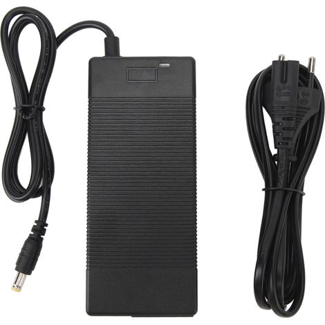 Universelles Ladegerät für Elektroroller, 36 V, 2 A, Netzadapter für E-Bikes, EU-Stecker, DC 5,5 x 2,1 mm, AC 100–240 V (1/5)
