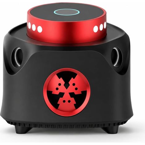 Ultrason Souris et Rats,Répulsif Souris 360° avec 4 Modes, Détecteur PIR et 9 LED Stroboscopiques, Anti-Rongeurs pour Maison, Appartement, Garage (1/5)