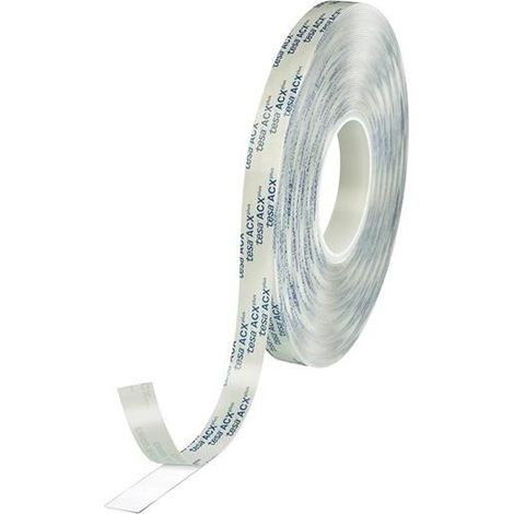Cinta adhesivo doble cara transparente 25m x 19mm (por 4)