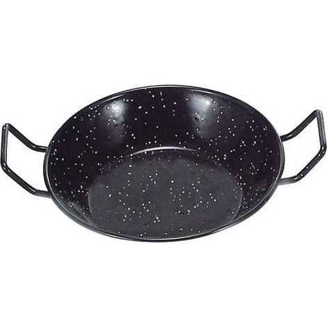 Ideale - Padella con manico smaltato - Dimensione : 22 cm