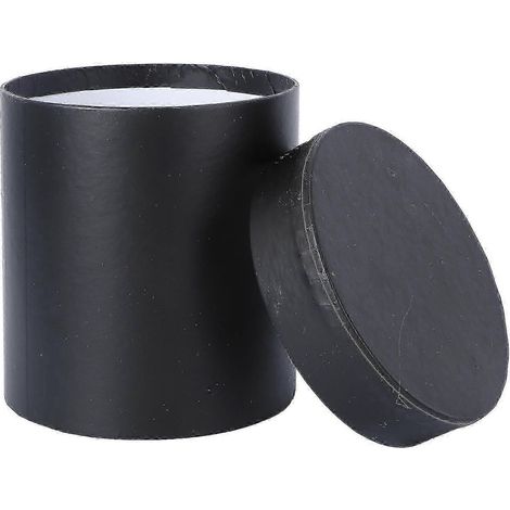1 boîte cadeau ronde pour la Saint-Valentin, seau à fleurs (noir) (1/5)