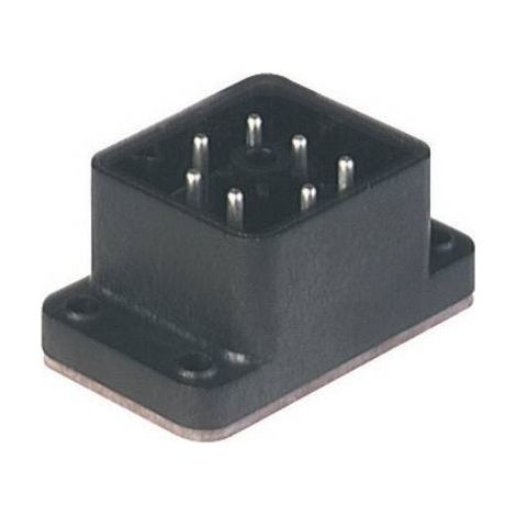 Spina da incasso con flangia Nero GO 610 FA M Poli:6 + PE 932 478-100-1 Hirschmann Contenuto: 1 pz.