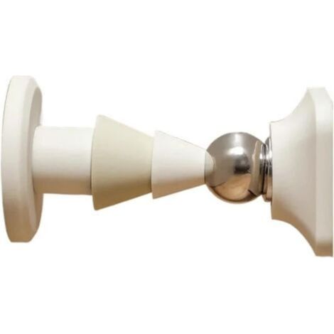 Butée de porte magnétique sans perçage avec ventouse, fixation au sol for une ouverture et une fermeture silencieuses et une protection murale(A9) (1/5)