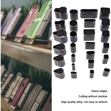 26 pièces emporte-pièces en cuir, kit d'outils de découpe manuelle pour projets DIY et artisanat (1/4)