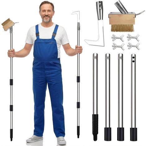 2-in-1 Weed Brush with Telescopic Handle 63 in (1/5)