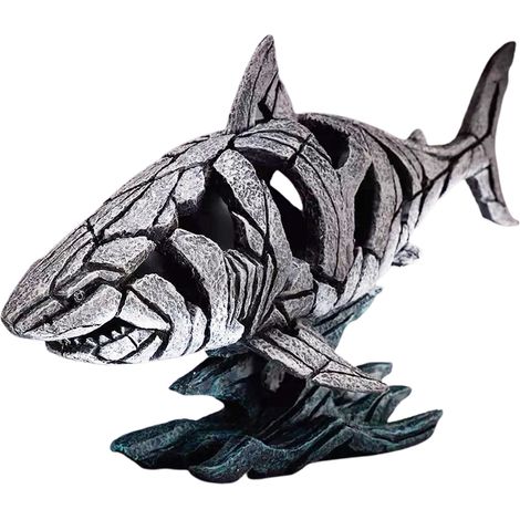 Sculpture moderne en résine, statue d'animal, décoration pour la maison, le bureau, l'hôtel, une étagère ou un bureau. (1/5)
