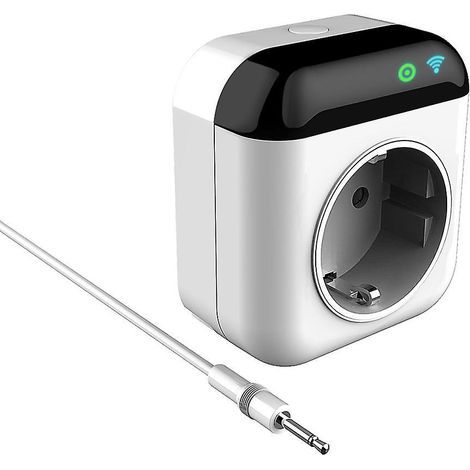 thermostat Wifi Intelligent Programmable, Regulateur De Temperature Prise Sans Fil 15a, Controle Par Application, Commande Vocale Minuterie Interr (1/3)