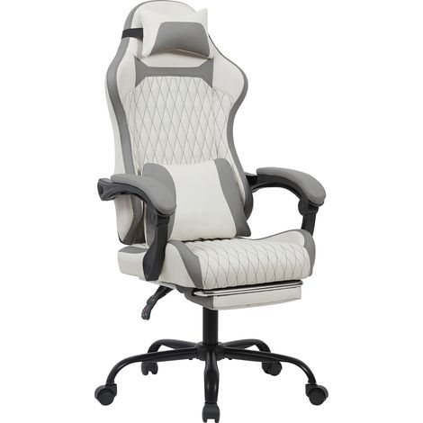 Geworzi Gaming Stuhl Computerstuhl ergonomischer Bürostuhl Schreibtischstuhl Chefsessel (1/5)