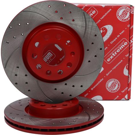 Disques de frein avant Audi, Seat, Skoda, VW 312 mm Sport extrême (1/5)