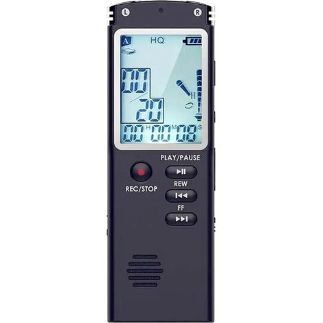 Ghost Hunting EVP Audio Recorder 8 Go Digital Voice Spirit Box Noise Reduction Rechargeable (1/5)