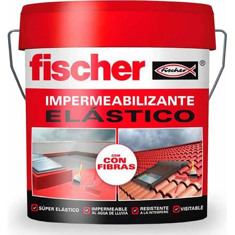 étanchéité Fischer 15l Gris Fibres Solution D'étanchéité Renforcée Pour Toitures Et Terrasses - Fischer (1/5)