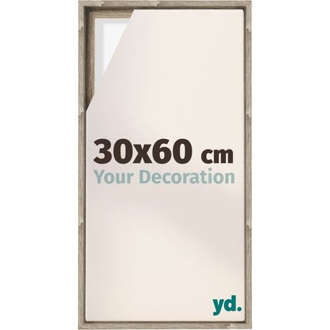 Your Decoration - Cadre flottant  - Chene Sonoma - Cadre en caisse américaine pour toile sur chassis - MDF - Lyon (1/5)