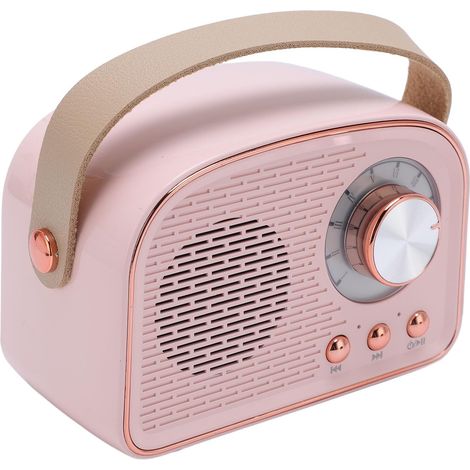 Haut - Parleur Rétro BT - Petit Décor Vintage Portable Portable pour la (1/5)