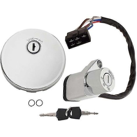 Für Kawasaki Vulcan 800 VN800 Classic Drifter 1995-2001 51049-1103 Motorrad-Zündschalter-Set Tankdeckelschloss-JXLGV (1/5)