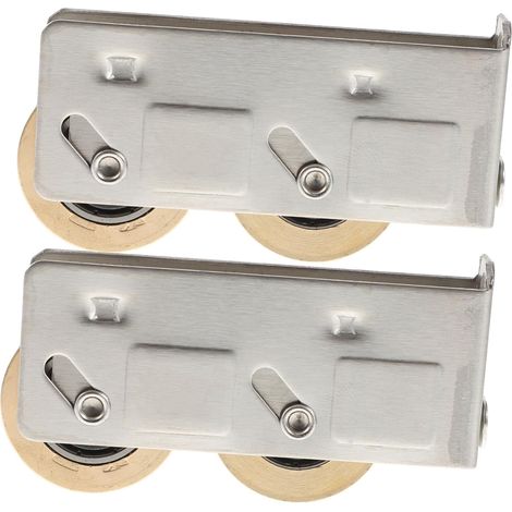 de 2 roulettes de rechange pour portes fen tres coulissantes (1/5)