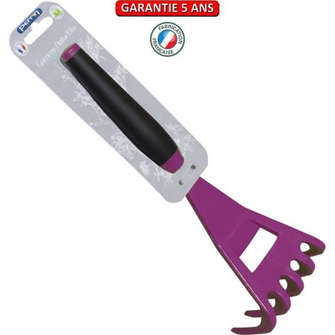 OUTILS PERRIN Rateau polyamide - Framboisine (1/4)
