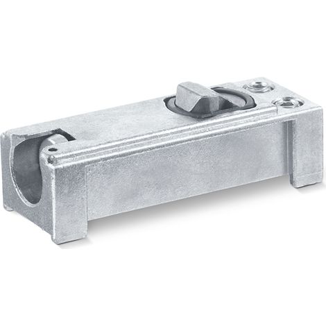 Geze Feststelleinheit Türfeststeller für ISM und Boxer 30mm Gleitschiene silber (1/4)