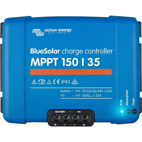 Victron Energy BlueSolar MPPT 150V 35 amp 12/24/36/48-Volt Regolatore di Carica Solare