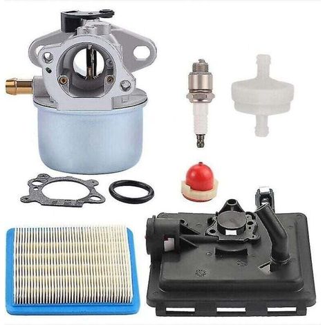 799868 Carburateur avec 496116 795259 Base de filtre à air, compatible avec 124l02 124t02 124t05 124t07 (1/3)