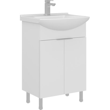 Meuble Vasque "Purus 55" - 55 x 50 x 83 cm - White (1/3)