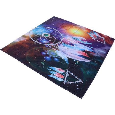 Tapisserie murale en fibre de polyester 1,5 x 1,5 m (4,9 x 4,9 pi) pour pique-nique ou décoration intérieure. (1/5)