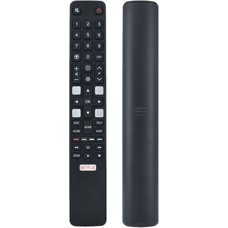 Remplacement telecommande TCL RC802N pour TCL Smart TV adaptée à la télécommande pour TCL Universelle TV (1/4)