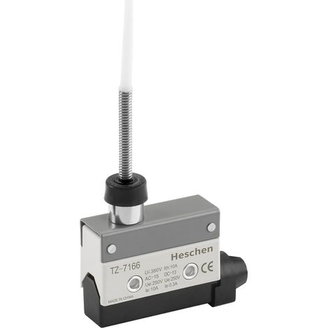 Interrupteur de fin de course horizontal TZ-7166 Momentray Ressort Stick Actionneur AC 380 V 10 A unipolaire (1/5)