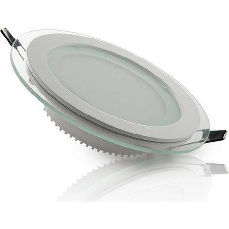 LED-Downlight 12W 1200Lm 2700ºK Rundglas Ø160Mm 40.000H [GR-MB01-12W-WW]