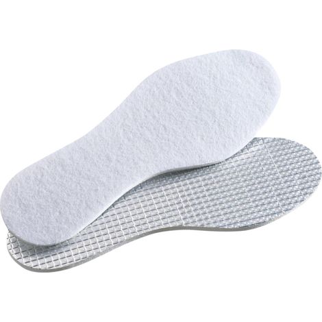 Solette in alluminio per scarpe, a 3 strati, taglia 45