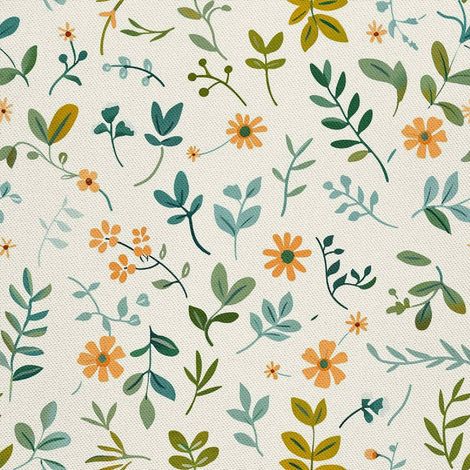 Tela decorativa para exteriores Oxford - Motivo primaveral I DX7423 (1/5)