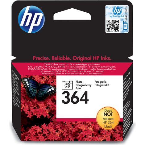 HP Cartucho de tinta original 364 fotográfica (1/4)