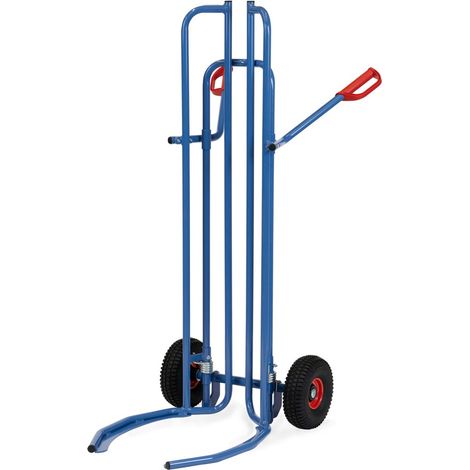Fetra Reifenkarre mit Spreizaufnahmen 660mm Schaufeltiefe mit Luft-Bereifung (1/2)